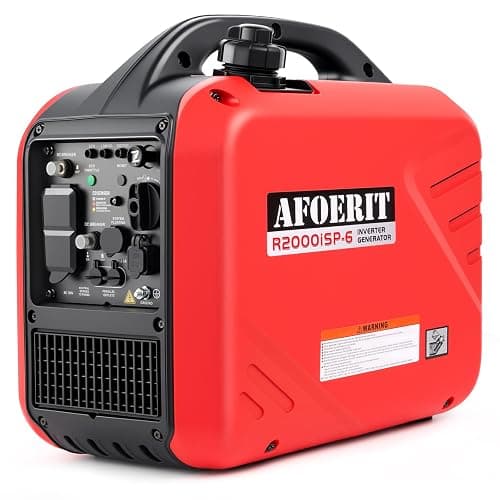 2000W Gas Generator Inverter Portable RV Camping Light Quiet CO Shutoff Eco | Lightweight, pure sine wave, CO Protect, tailgating, blackout backup, medical emergency, farm, high temp, hurricane