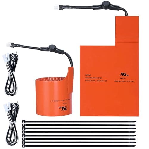 7101 Battery Heater Pad & 7102 Oil Heater Kit for Generac Generator | Battery Warmer Pad & Oil Warmer Kit, Cold Weather Kit for Generac 9kW-22kW Air-Cooled Standby Generators