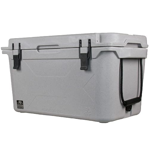 BISON COOLERS Rotomolded Cooler Extreme Engineered Durability with Hard Shell, Lid and Liner | Long Lasting Ice Chest with Double Insulated Walls | Made in The USA