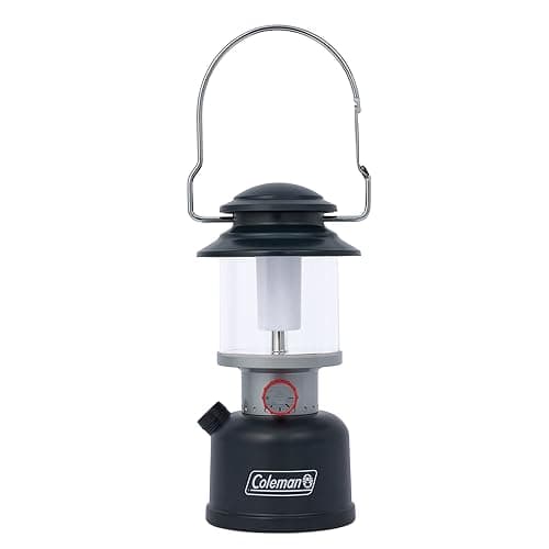 Coleman Classic Rechargeable LED Lantern, Impact & Water-Resistant Lantern with Carabiner Handle & Charging Ports, Great for Camping, Power Outage, Emergencies, & More