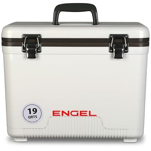 Engel 19qt Leak-Proof, Air Tight, Drybox Cooler and Small Hard Shell Lunchbox for Men and Women