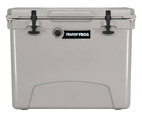 Frosted Frog 60 Qt Cooler, Telescoping Handle, Wheels