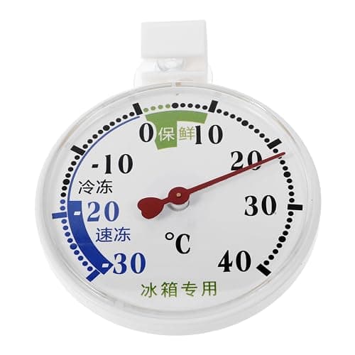High Precision Thermometer for Refrigerator Freezer Temperature Indicator Fridge Temperature Sensor Easy Install with Suction Cup