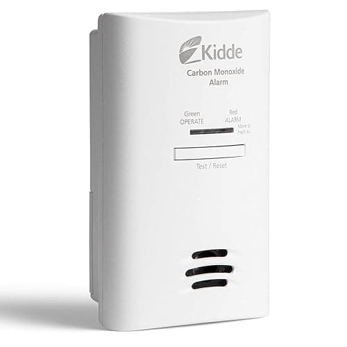 Kidde Carbon Monoxide Detector, Plug-in Carbon Monoxide Detector with AA Battery Backup, 85 dB Alarm, LED Status Light Indicators, 3rd Edition