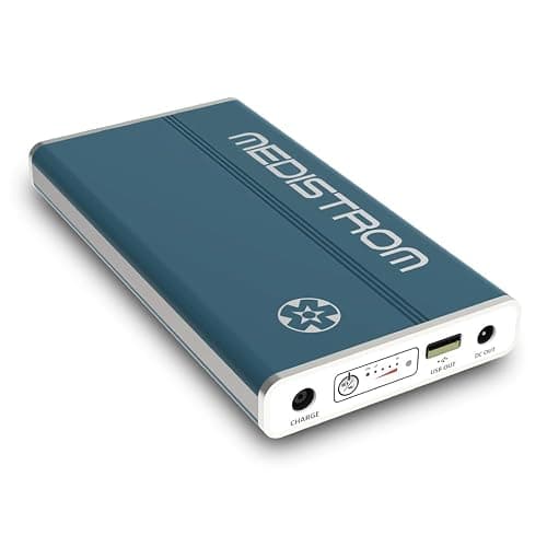 Pilot-24 Lite 95Wh CPAP Battery Backup Power w/ S9 Cable for 24V Machines | Includes S9 Cable Kit, Lightweight 1.3lb, TSA & FAA Approved, Up to 16Hr Runtime, Travel & Camping, Sleep Apnea, Portable