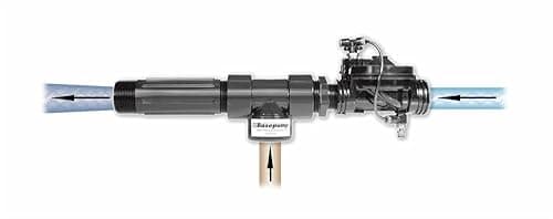 RB750 Water Powered Backup Sump Pump - Reliable Auto Sump Pump Backup System with High Water Alarm for Basement Flood Prevention - No Battery or Electricity Needed