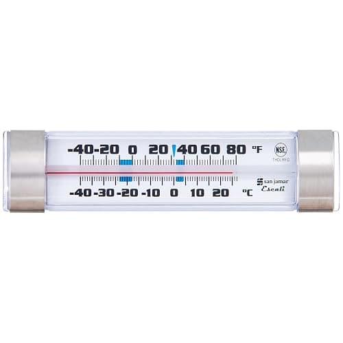 San Jamar THDLRFG Refrigerator/Freezer Thermometer