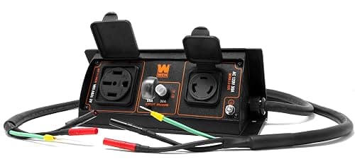 WEN GNA50i 50-Amp 6000-Watt Parallel Connection Kit for Inverter Generators, Black
