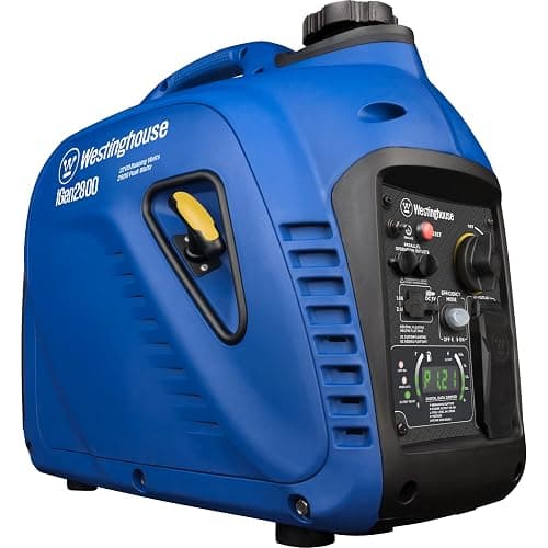 Westinghouse 2800 Peak Watt Super Quiet & Lightweight Portable Inverter Generator, Gas Powered, Parallel Capable, Long Run Time
