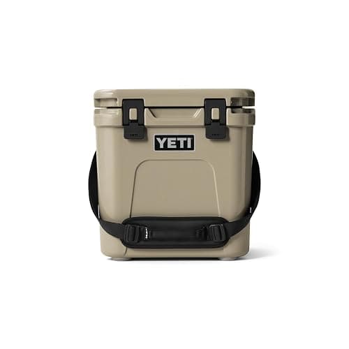 YETI Roadie 24 2.0 Hard Cooler with DoubleDuty Shoulder Strap and Drain Plug